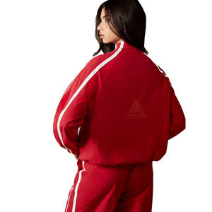 Hot Selling Multicolor Printed <b>Windbreaker</b> Tracksuit Pockets 100% Polyester Waterproof Quick-Dry Breathable <b>Women</b> <b>Windbreaker</b> - Product Image 4