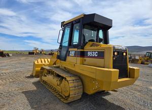 Livraison gratuite Chargeuse sur chenilles CATERPILLAR 953C Cabine EROPS avec chauffage/climatisation Radio fonctionnelle Chargeuse sur chenilles avec godet à dents - Product Image 3