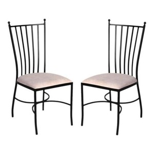 Silla moderna de metal con estructura reforzada resistente acabado pulido brillante suave y alto atractivo estético - Product Image 4