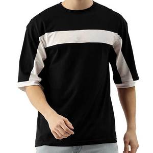 Camiseta 2025 de algodón para hombre, camiseta de poliéster con estampado holgado, camiseta de gran tamaño con estampado de pantalla completa, venta al por mayor, 100% - Product Image 1