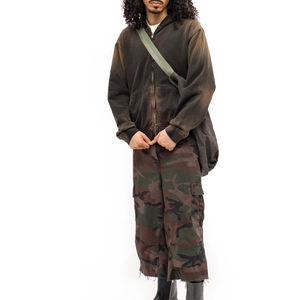 Nuevo estilo de secado rápido de alta calidad para hombres, sudaderas con capucha con lavado ácido, último diseño, 100% algodón, sudadera con cremallera para hombres - Product Image 3