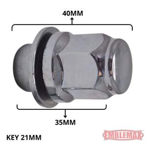 Tuerca con Arandela HILUX / SBR M12X1.5 (24 PIEZAS) - EMBLEMAX 2610 1 - Product Image 2