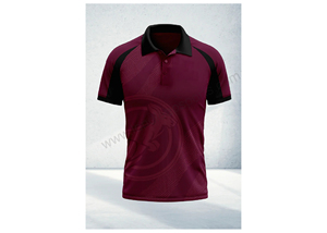 Logotipo bordado personalizado 100% algodón Logotipo bordado personalizado Hombres Golf Uniforme de negocios Polo de color sólido - Product Image 2