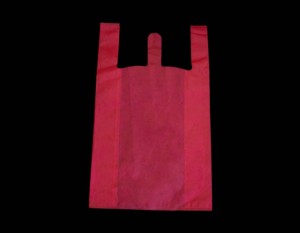 <b>Red</b> Non-Woven Fabric Bag - Product Image 2