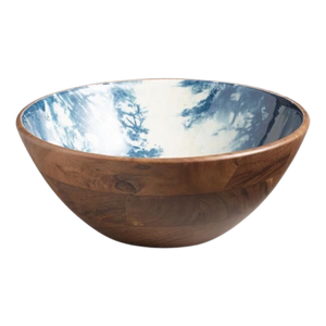 Bol de service alimentaire vintage moderne imprimé en émail excellent design bol de stockage de riz de haute qualité pour hôtel et maison fait à la main - Product Image 1