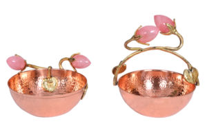 Handmade <b>Copper</b> Flower Pot Unique Minimalist Hammered Design Tabletop <b>Vase</b> Home Decorative Accessories - Product Image 5