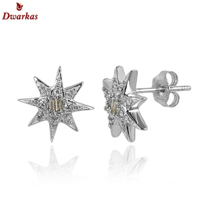 Boucles d'oreilles de luxe de haute qualité les plus vendues, en argent sterling 925, onyx vert, pierres CZ, boucles d'oreilles à clous pour femmes, mariage - Product Image 2