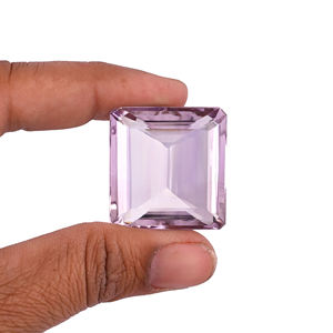 100cts Améthyste Rose Naturelle 30X29MM Carré Pierre Précieuse Lâche Coupe Normale pour la Fabrication de Bijoux 1 Pièce - Product Image 4