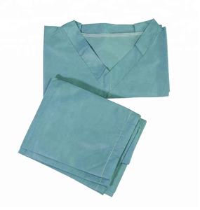 Uniformes de hospital de impresión personalizada Uniforme de paciente de hospital de diferentes colores de manga corta y manga para uso médico - Product Image 1