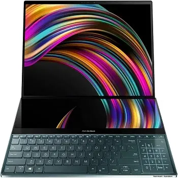 NEAT NEW ASU S ZenBook Pro Duo UX581 Laptop 15.6 4K UHD NanoEdge Touch Display Intel Core i9-10980HK 32GB RAM 1TB SSDTTYT