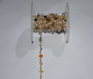 โซ่ลูกประคำลูกปัดมุกหลายแบบธรรมชาติสำหรับทำเครื่องประดับ - Product Image 6