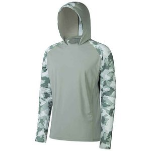 Sudadera de Pesca para Hombre, Ligera, Ropa de Pesca para Exteriores, Sudadera de Pesca para Hombre, Resistente a los Rayos UV, Ropa de Pesca de Verano - Product Image 1