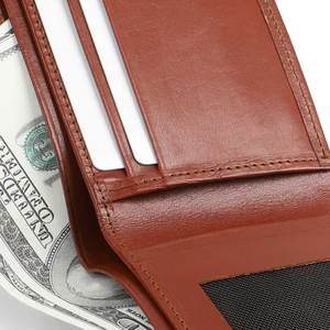 Cartera de Cuero de Alta Calidad, Diseño Moderno, Estilo Nuevo, Personalizada, Tarjetero, Superventas - Product Image 5