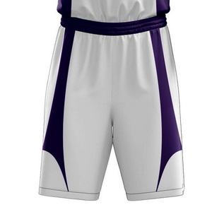 Nouveaux ensembles d'uniformes de basket-ball de conception OEM à vendre en gros, haute qualité, séchage rapide, 100% polyester, logo personnalisé, ensembles respirants - Product Image 5