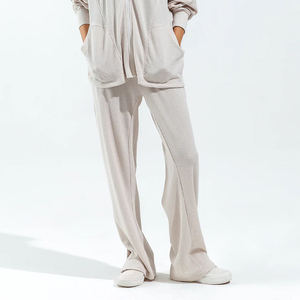 DTG ชุดวอร์มผ้าฝ้ายน้ำหนักมากสำหรับผู้หญิงชุดวอร์มผ้าฝ้าย100% แบบหลวมมีลายพิมพ์โลโก้ตามสั่ง - Product Image 4