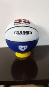 Balón de Baloncesto de Caucho Duradero de Alta Calidad para Todas las Temporadas, Tamaño Internacional S.S. 7, Agarre Fuerte Delhi para Profesionales - Product Image 3