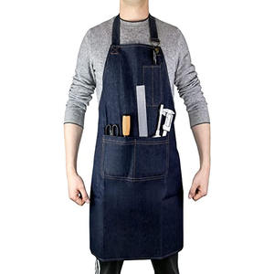 2025 Adjustable Neutral-Style Cotton Denim Apron Safety-<b>Feature</b> for <b>Gardening</b> Painting for Men's Made by Denmark - Product Image 1
