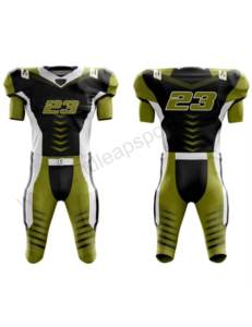 Impresión personalizada Diseño de sublimación Uniformes de fútbol americano Conjuntos transpirables de moda para jóvenes y adultos - Product Image 4