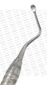 Lucas Bone Curette Doble punta dentada 84, 85, 86, 87, 88 Mango hueco CE Certificado Instrumentos dentales por Vaslcare - Product Image 3