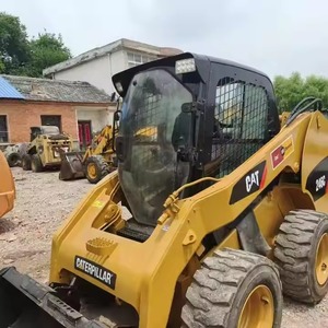 Good Quality High Power Used Mini Skid <b>Steer</b> Loader Cat 246c 246d Skid <b>Steer</b> Loader Cat 246c for Sale - Product Image 2