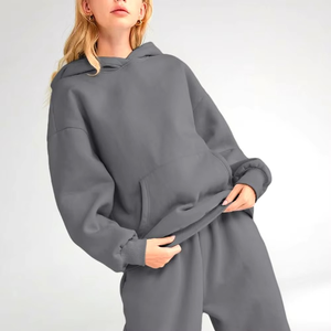 Sudadera con Capucha Personalizada con Diseño Impreso, MOQ Bajo, para Mujer, Invierno, Logotipo Frontal, Ligera, Transpirable, de Forro Polar, Alta Calidad - Product Image 4