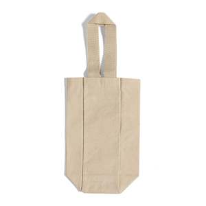 กระเป๋าผ้าแคนวาสใส่ไวน์แบบใช้ซ้ำได้ใบเดียว - Product Image 6