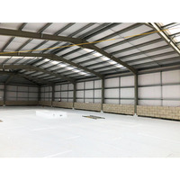 Abri de stockage extérieur en acier léger et portable avec structure métallique