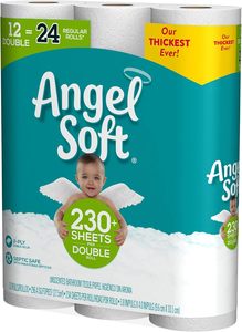 Angel Soft, Papier toilette, Rouleaux doubles, 12 paquets de 234 feuilles par rouleau - Product Image 2