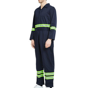 เสื้อโค้ทผ้าโพลีเอสเตอร์สะท้อนแสงชุดทำงานแขนยาวปรับแต่งโลโก้ได้ - Product Image 3