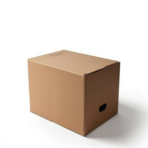 Esselte ECO 100% Recycled Corrugated Brown <b>Cardboard</b> Archive Box DIN A4 Print 10 X 32.7 X 23.3 cm Natural Paper Media <b>Boxes</b> - Product Image 3
