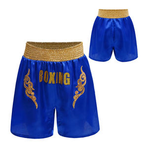 Vente chaude Personnalisé Unisexe Porter Des Vêtements D'entraînement Kickboxig Shorts Nouvelle Arrivée Doux Sensation Satin Tissu Kickboxing Shorts - Product Image 6