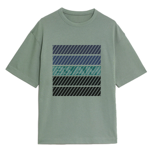 Nueva Llegada, Camiseta de Lujo para Hombre, Talla Grande, Oversize, OEM ODM, Diseño de Logotipo Personalizado, Color Sólido Estampado, 100% Algodón - Product Image 1