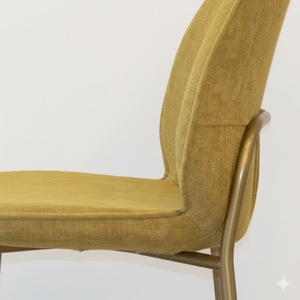 Silla de comedor MONZA de tela de alta calidad – Diseño moderno estilo europeo, conjunto de asientos para el hogar y uso comercial - Product Image 4