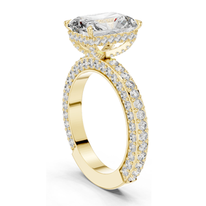 Bague en diamant CVD cultivé en laboratoire 5,454 CT VVS-VS EF pour femmes, disponible en or 18 carats, 14 carats, 10 carats et argent 925, rose, jaune, blanc - Product Image 6