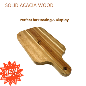 Planche à pâtisserie gravée en bois d'acacia de style rustique allant au lave-vaisselle-Cadeau parfait pour les mariages pendaison de crémaillère et anniversaires - Product Image 3