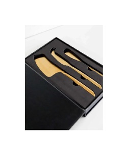 Ensemble de couteaux à fromage en laiton Mini outils à fromage 4 pièces ensemble de couteaux à fromage artisanat fournisseur en gros - Product Image 1