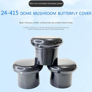Wholesale 24-tooth Spill-proof PP Plastic Liquid Bottle Spiral Flip Disc Cap High Quality Black Cosmetic Use - Product Image 3