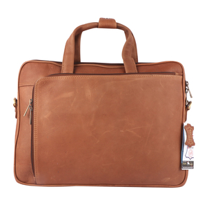 Sac cartable à bandoulière décontracté de grande capacité à la mode pour hommes nouveauté cuir PU durable d'Inde - Product Image 5