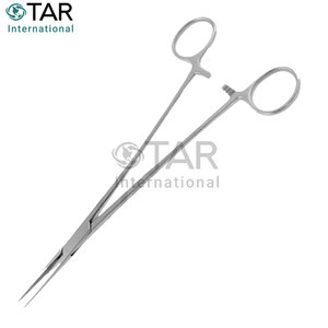 HEISS-1 Pinzas para Arteria, Pinzas Quirúrgicas Hemostáticas Rectas de 20,0 cm, Instrumentos Médicos Veterinarios Dentales de Acero Inoxidable - Product Image 4