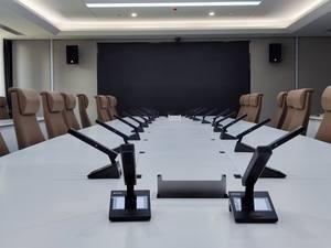 Microfono per conferenza 120 per sala riunioni di grandi dimensioni a collo di cigno Video conferenza di interpretazione del sistema audio con telecamera desktop mic - Product Image 2