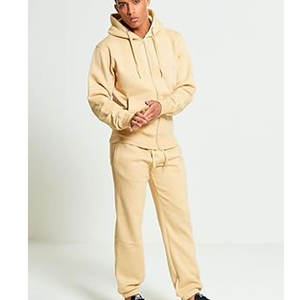 Ensemble de survêtement athlétique à fermeture éclair pour hommes, survêtement d'entraînement à la mode, survêtement à capuche, pantalon de course à pied, jogging, 2 pièces - Product Image 4