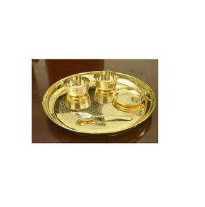 Service de table en laiton pour décoration de mariage et service de table en laiton de qualité supérieure - Product Image 1