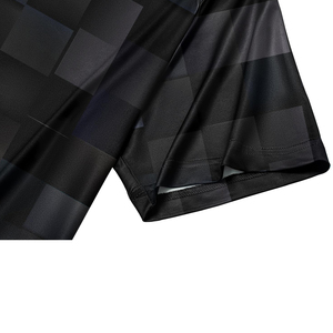 Polo de Golf con logotipo estampado, ropa deportiva personalizada, transpirable, negro, 100% algodón, manga corta, camisetas antiarrugas para hombre, polo - Product Image 5