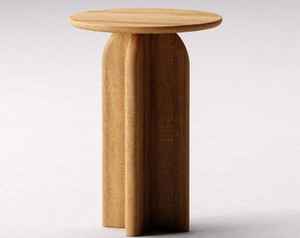 Table de chevet moderne en bois écologique faite à la main avec rangement Design minimaliste pour chambre salon et bureau à domicile - Product Image 4