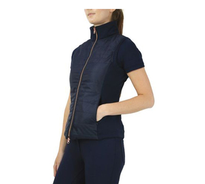 Pantalon d'équitation matelassé noir avec fermeture éclair rouge, en polyester/nylon, unisexe, vêtement d'extérieur, marque personnalisée 2026 - Product Image 2
