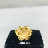 Ensemble collier et boucles d'oreilles pour femmes de tous types, en laiton plaqué or 24 carats, nouveau design, style classique, motif floral tendance, chaîne en boîte