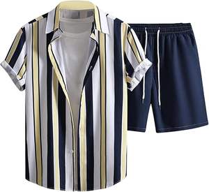 Conjunto de Ropa de Verano para Niños, Diseño de Moda, Estilo Boutique, Informal, Cintura Elástica, Tejido de Punto, Transpirable, Manga Corta - Product Image 4