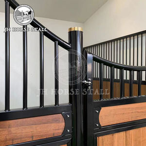 JH E01 الصين صناديق كشك الحصان في الهواء الطلق الجبهات الأبواب بيع حظيرة الحصان لوحات مستقرة - Product Image 2