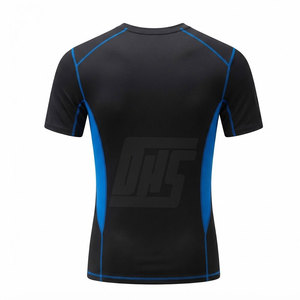 T-shirts de compression modernes avec technologie de séchage rapide, coupe confortable pour les athlètes et les séances d'entraînement quotidiennes - Product Image 2