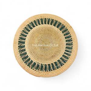 Premium Vietnamese Rattan <b>Placemat</b> Handmade From Natural Fiber For Elegant <b>Dining</b> <b>Table</b> And Interior Decor - Product Image 1